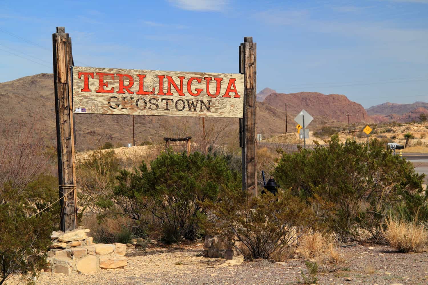 Enter Terlingua Ghost Town, Texas