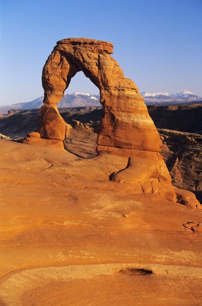 Delicate arch in Arches National Park - Moab, Utah