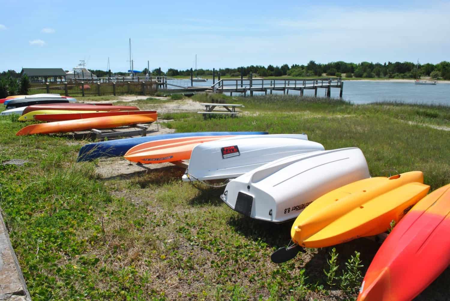 Boats on the shore - Beaufort, North Carolina